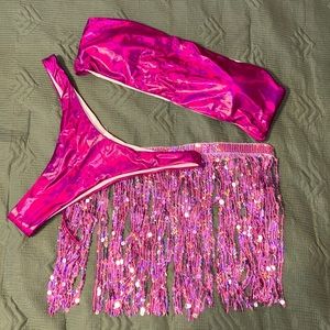 Hot pink 3 piece set